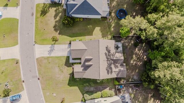 411 Canvasback Ln, Sneads Ferry, NC 28460 - bird's eye view