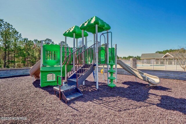 411 Canvasback Ln, Sneads Ferry, NC 28460 - view of community jungle gym