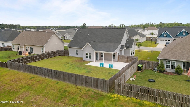 1005 Flounder Run, New Bern, NC 28562 - rear view of house featuring a residential view and a patio