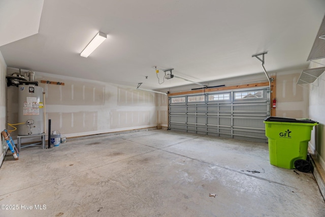 1005 Flounder Run, New Bern, NC 28562 - garage featuring water heater and a garage door opener