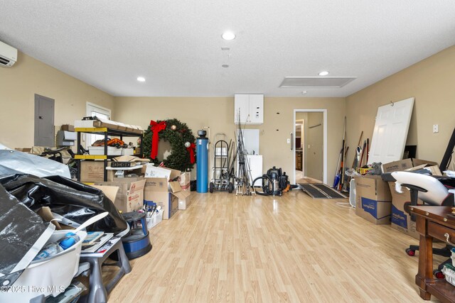71 Combine Ln SE, Leland, NC 28451 - garage with electric panel and recessed lighting