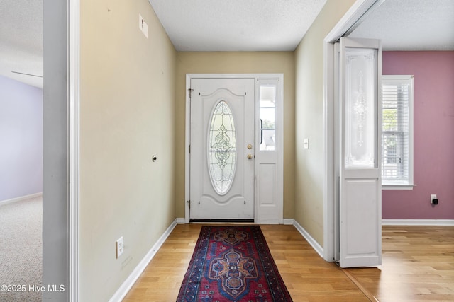71 Combine Ln SE, Leland, NC 28451 - entrance foyer with light wood-style floors and baseboards