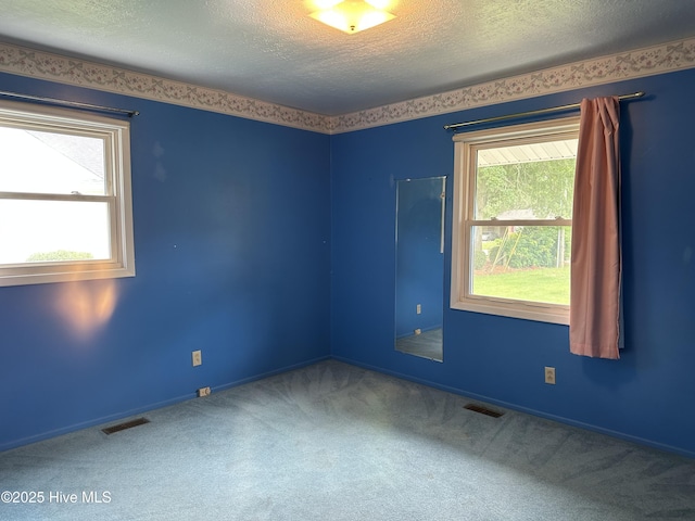 2611 Lisa Ln, Goldsboro, NC 27534 - unfurnished room featuring carpet floors, a textured ceiling, and baseboards