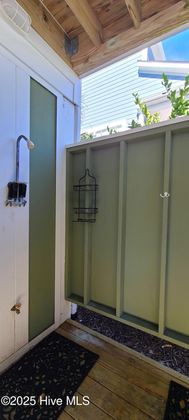 421 30th St, Sunset Beach, NC 28468 - view of entrance to property