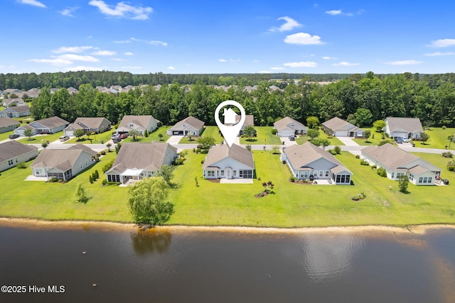 770 Heather Glen Ln, Calabash, NC 28467 - aerial view of residential area featuring a nearby body of water