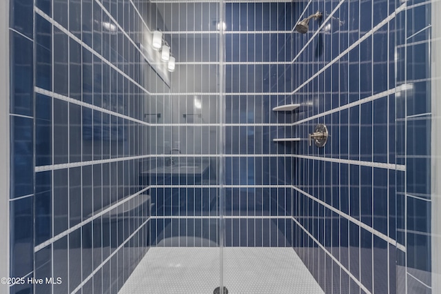 145 Oceanview Ln, North Topsail Beach, NC 28460 - full bath featuring tiled shower