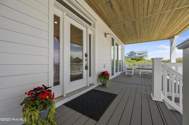 145 Oceanview Ln, North Topsail Beach, NC 28460 - view of porch
