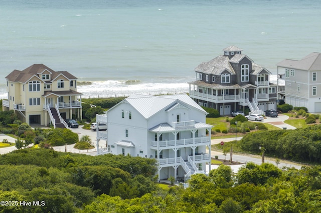 145 Oceanview Ln, North Topsail Beach, NC 28460 - bird's eye view of expansive coastline