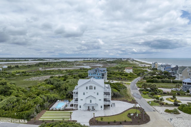 145 Oceanview Ln, North Topsail Beach, NC 28460 - aerial view of a large body of water