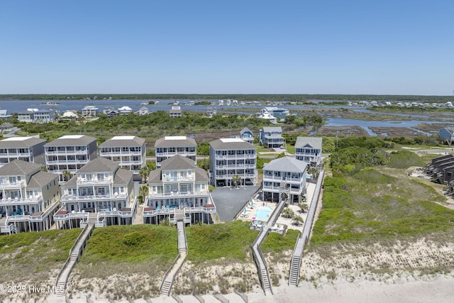 876-878 Villas Dr, North Topsail Beach, NC 28460 - drone / aerial view of a large body of water