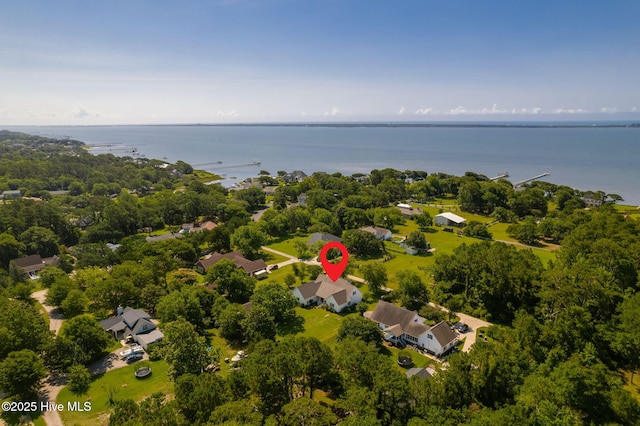 116 Spencer Ln, Newport, NC 28570 - drone / aerial view of a nearby body of water