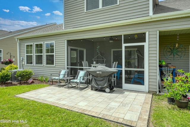 2106 Cass Lake Rd, Calabash, NC 28467 - view of patio / terrace featuring central AC