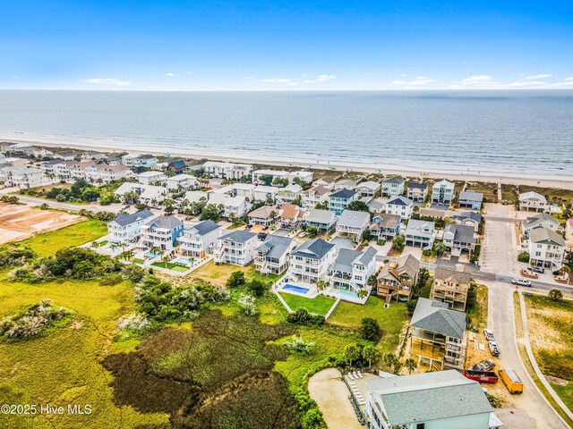 271 E Second St, Ocean Isle Beach, NC 28469 - aerial view of residential area with unending shoreline