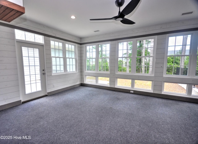 9265 W Lake Rd, Calabash, NC 28467 - unfurnished sunroom with plenty of natural light