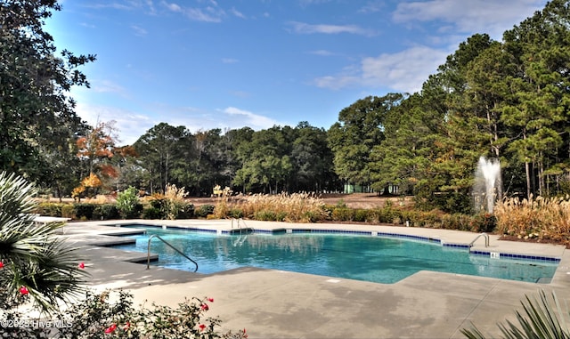 9265 W Lake Rd, Calabash, NC 28467 - community pool featuring a patio area