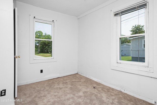 926 Cedar St, New Bern, NC 28560 - carpeted spare room featuring baseboards