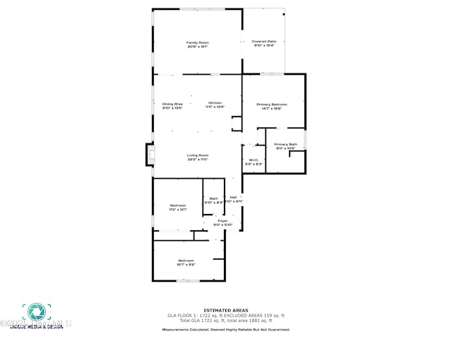 111 Bay Tree Cir, Hampstead, NC 28443 - floor plan / room layout