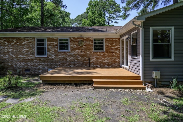 429 Swiss Rd, New Bern, NC 28560 - view of wooden deck