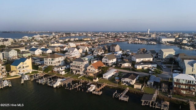 241 Moonlight Dr, Atlantic Beach, NC 28512 - view of property location featuring a nearby body of water and nearby suburban area