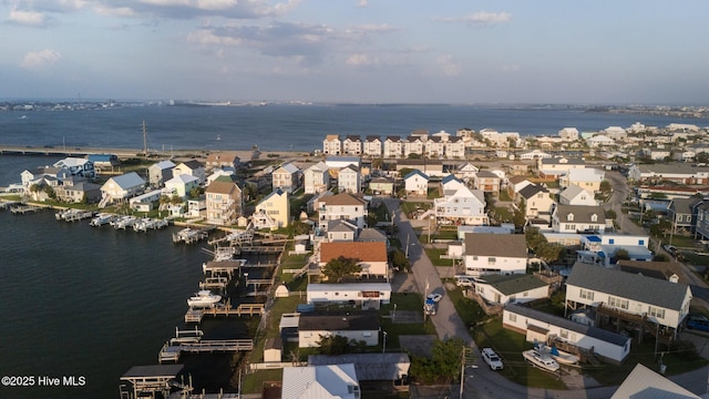 241 Moonlight Dr, Atlantic Beach, NC 28512 - aerial overview of property's location featuring a nearby body of water and nearby suburban area