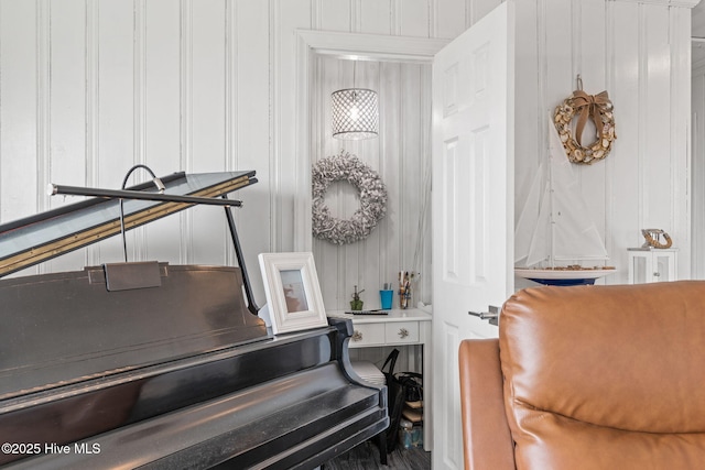 1001 W Beach Dr, Oak Island, NC 28465 - sitting room with a decorative wall