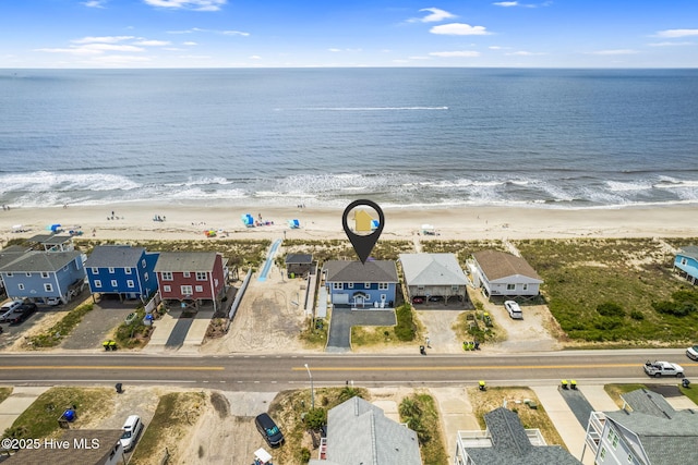 1001 W Beach Dr, Oak Island, NC 28465 - bird's eye view of unending shoreline