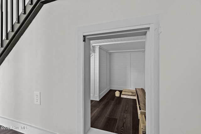 648 Cobblestone Dr, Wilmington, NC 28405 - spacious closet featuring wood finished floors