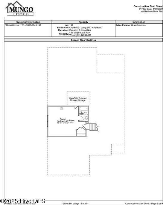 438 Sugar Cove Run, Wilmington, NC 28411 - home floor plan