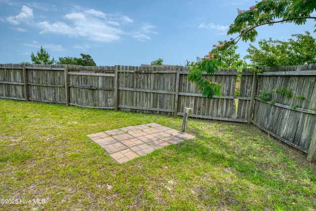 7308 Peppercorn Ct, Wilmington, NC 28411 - view of yard with a patio area