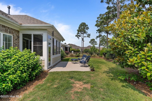 2169 Whiskey Branch Dr, Wilmington, NC 28409 - view of yard featuring a patio area