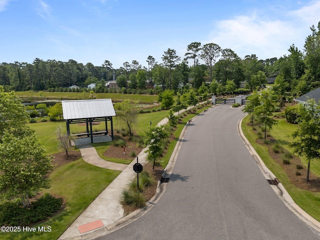 2169 Whiskey Branch Dr, Wilmington, NC 28409 - view of property's community with view of scattered trees and a lawn