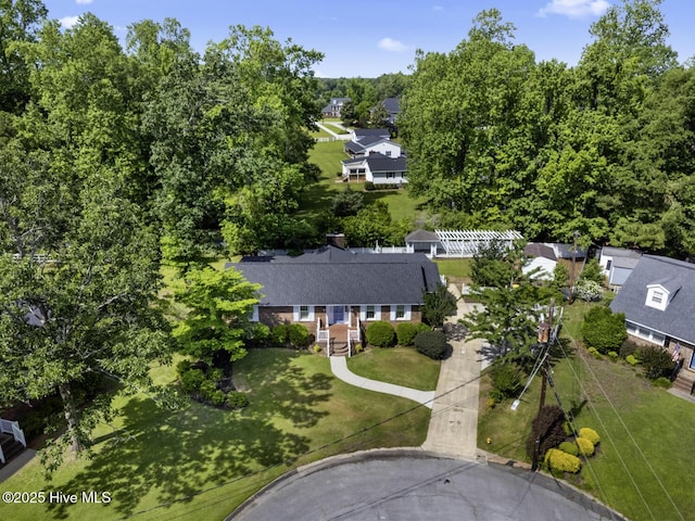 1205 Logan Ct, Jacksonville, NC 28540 - aerial perspective of suburban area