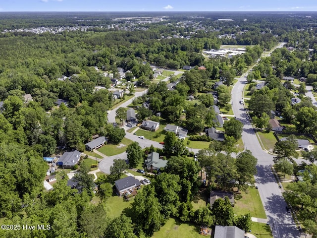 1205 Logan Ct, Jacksonville, NC 28540 - aerial view of property's location featuring a forest