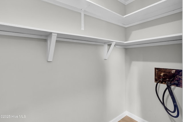 208 Buck Ln, Vanceboro, NC 28586 - spacious closet with wood finished floors