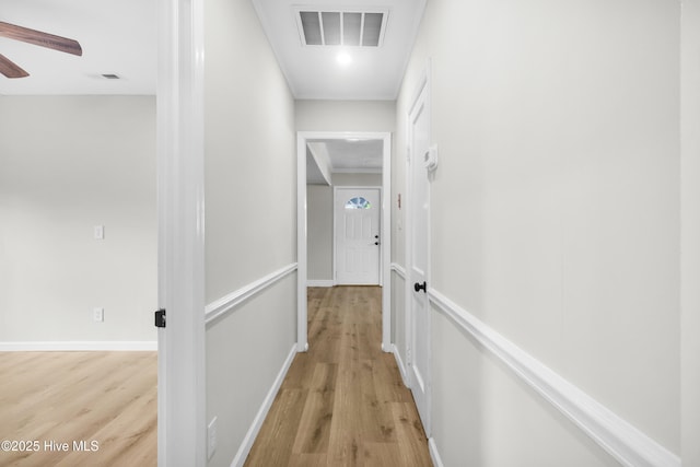 208 Buck Ln, Vanceboro, NC 28586 - corridor featuring light wood-style floors and baseboards