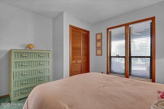 308 N Shore Dr E, Sunset Beach, NC 28468 - carpeted bedroom featuring a closet