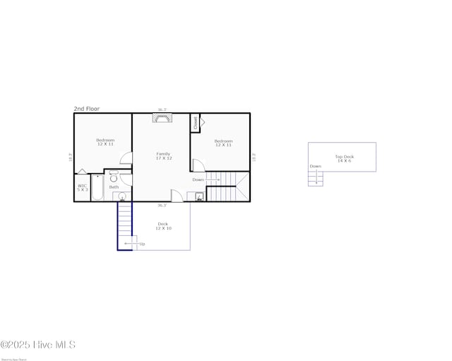 308 N Shore Dr E, Sunset Beach, NC 28468 - property floor plan