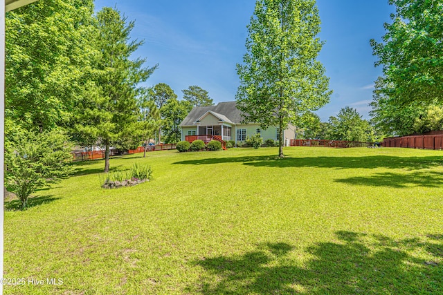 600 Booth Pond Rd, Raeford, NC 28376 - view of yard