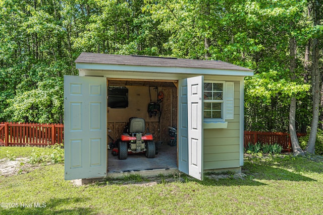 600 Booth Pond Rd, Raeford, NC 28376 - view of shed
