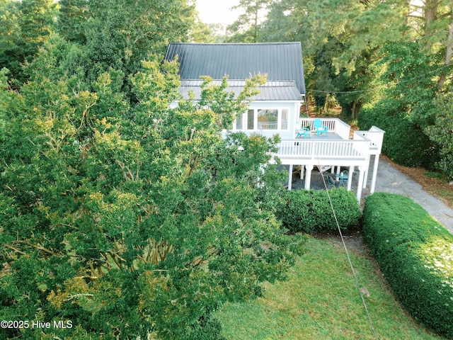 1498 Bayview Rd, Bath, NC 27808 - view from above of property