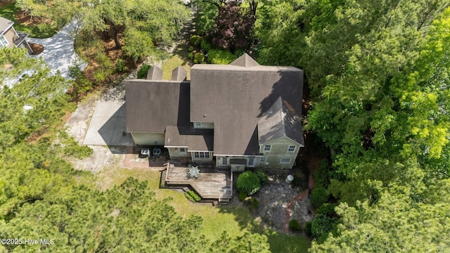6304 Wolfhead Ct, Wilmington, NC 28411 - aerial view of property and surrounding area