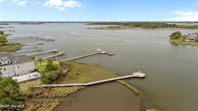 211 Tidewater Dr, Newport, NC 28570 - drone / aerial view of a nearby body of water