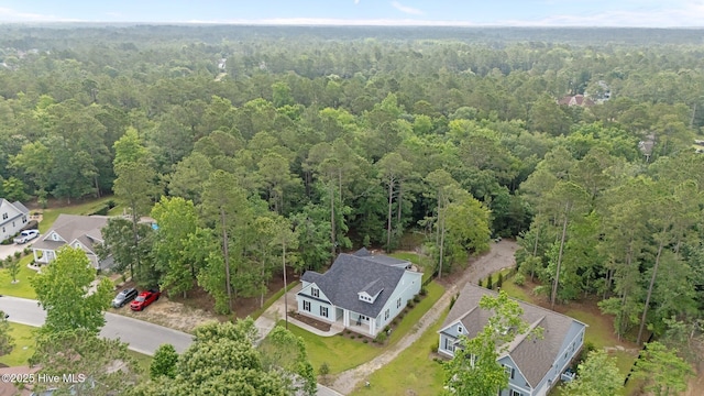 633 Ashbury Dr SE, Bolivia, NC 28422 - bird's eye view of a heavily wooded area
