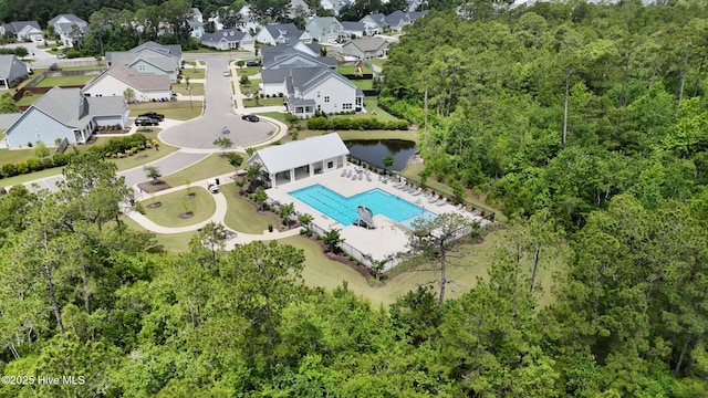 14 Allbrook Way, Hampstead, NC 28443 - view of property location with a pool area and nearby suburban area