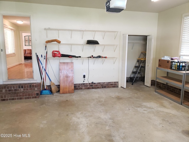 3902 Little John Dr N, Wilson, NC 27896 - garage with a garage door opener