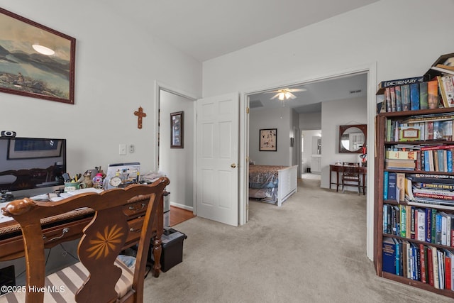 120 Leyland Way, Hampstead, NC 28443 - office featuring light colored carpet and a ceiling fan