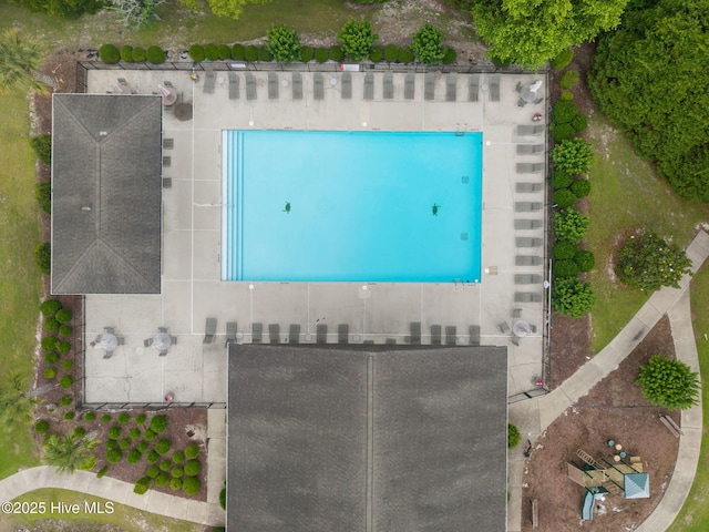 120 Leyland Way, Hampstead, NC 28443 - aerial view of property and surrounding area with a pool