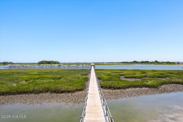 1501 Meridian Ter, Wilmington, NC 28411 - dock area with a water view