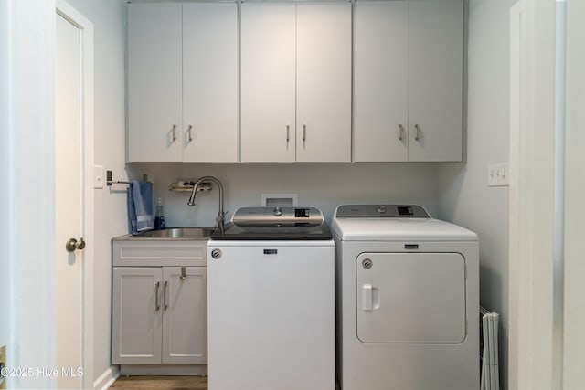 185 Ponte Vedra Dr, Pinehurst, NC 28374 - washroom with washing machine and clothes dryer and cabinet space