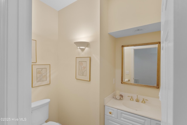 1012 Creekside Ln, Wilmington, NC 28411 - half bathroom with toilet and vanity